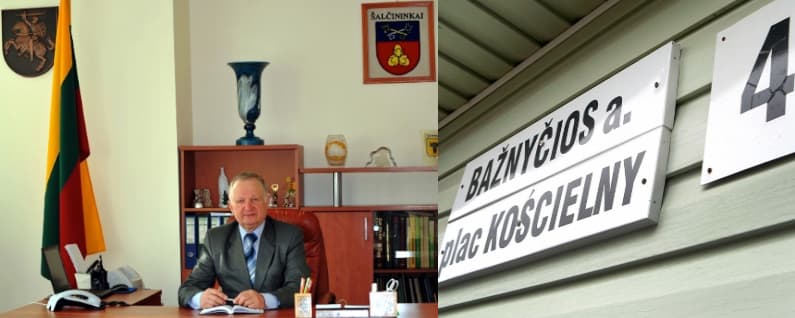 B. Daškevičius dar nepradėjo mokėti baudos už dvikalbes lenteles