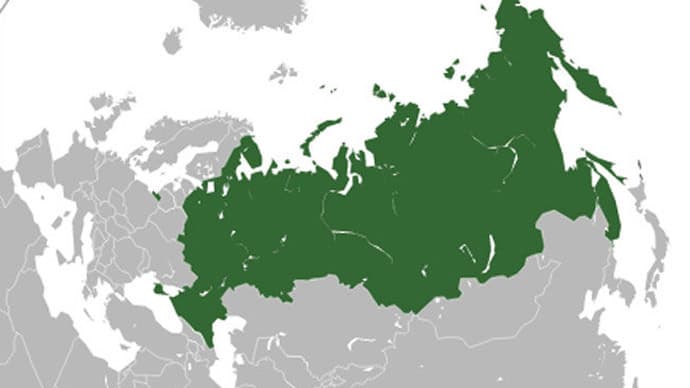 Atviroji enciklopedija „Wikipedia“ publikuoja „National Geographic“ parengtą naujos kartos Rusijos žemėlapį, kuriame Krymas „prijungtas“ prie Rusijos