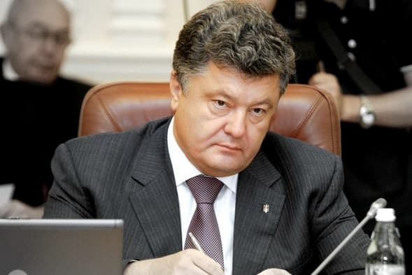 Ukrainiečių verslininkas ir realiausiais pretendentas į šalies prezidentus Petras Porošenka. Dt.ua nuotr.