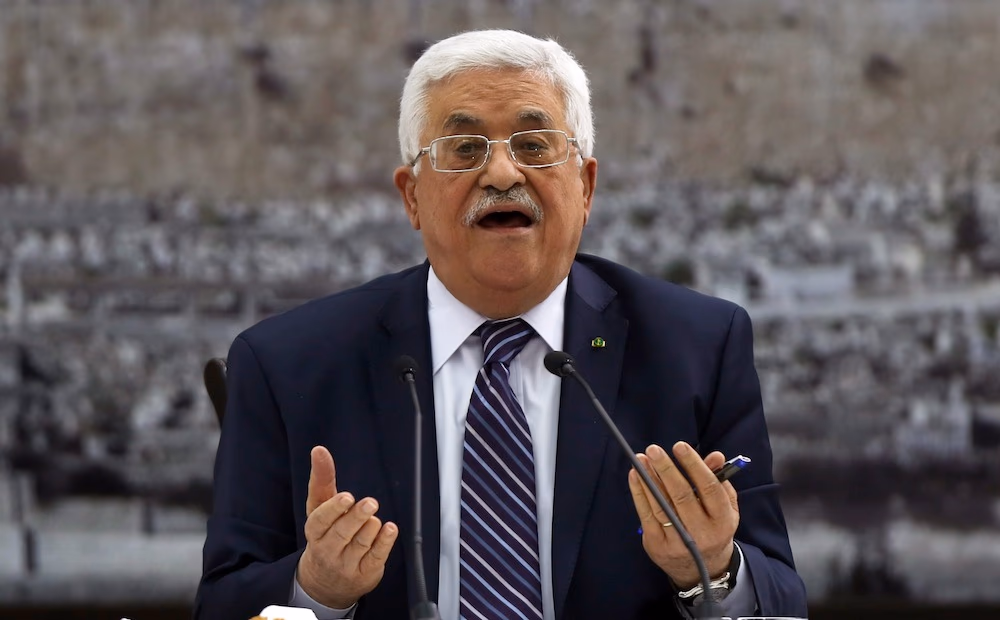 Palestiniečių prezidentas Mahmudas Abasas. EPA-Eltos nuotr.