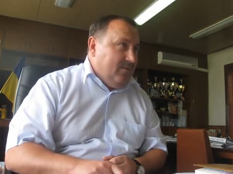 Ukrainos regiono administracijos vadovas Mykola Romančiukas