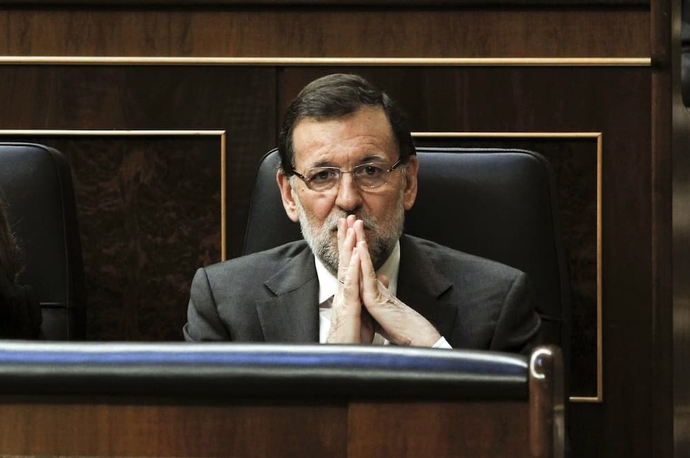 Ispanijos premjeras Mariano Rajoy. EPA-Eltos nuotr.