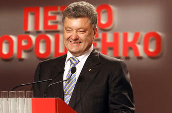 Milijardierius P. Porošenka laimėjo Ukrainos prezidento rinkimus jau po pirmojo turo