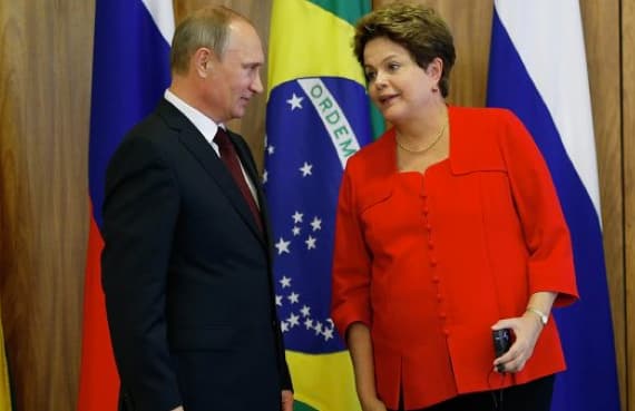 Brazilija ir Rusija: bendradarbiavimas stiprėja
