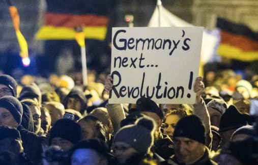 Drezdenas: plečiasi protestai prieš islamizaciją