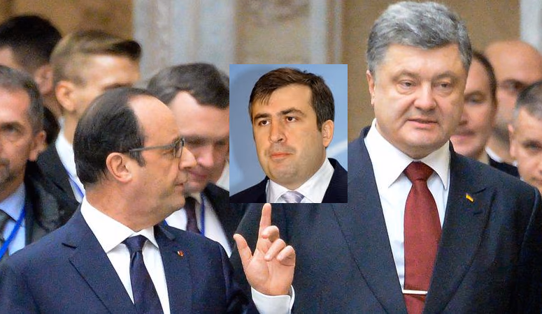 Saakašvilis dirbs kartu su Ukrainos prezidentu