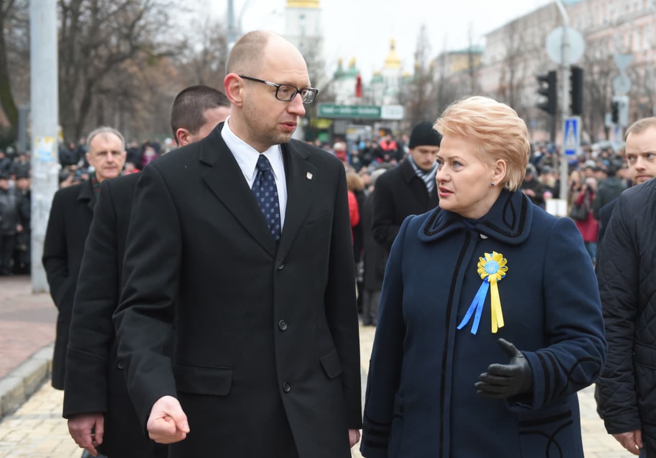 D. Grybauskaitė: demokratinė bendruomenė negali palikti Ukrainos žmonių vienų