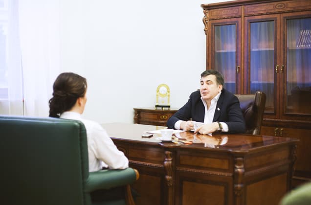 Michailas Saakašvilis: Rusijos ideologija remiasi mintimi, kad ukrainiečiai – tiesiog „pasiklydę rusai“