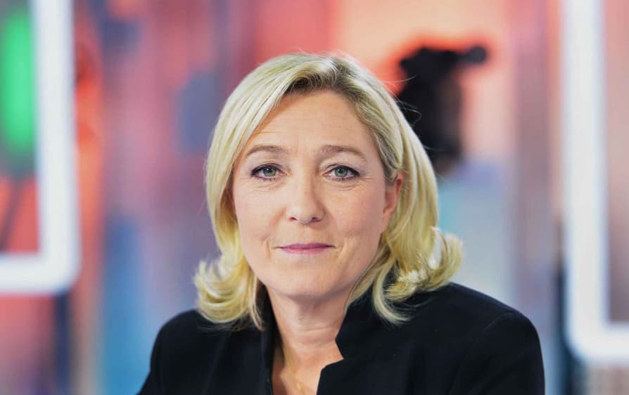 Marine Le Pen. 20minutes.fr nuotr.