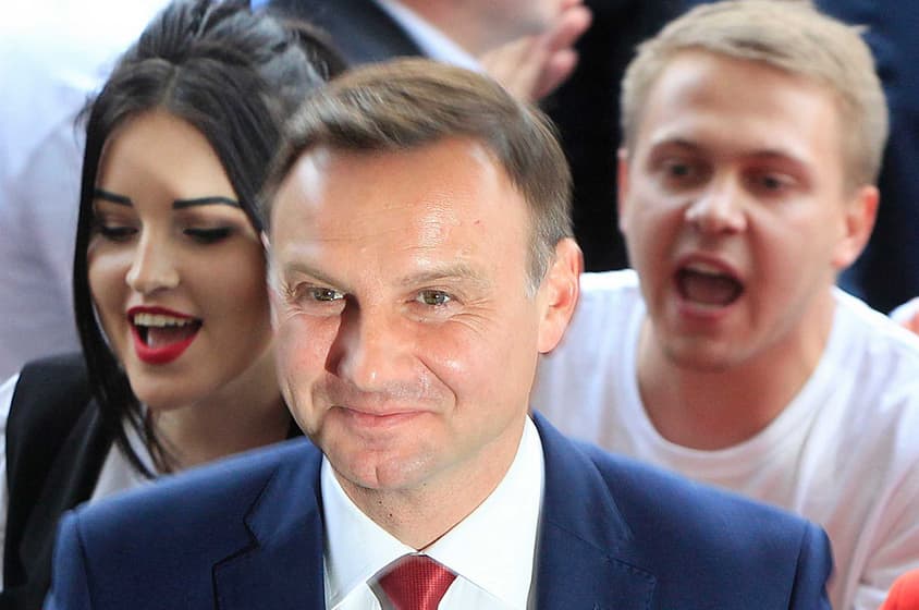 Lenkijos prezidentu tapo A. Duda