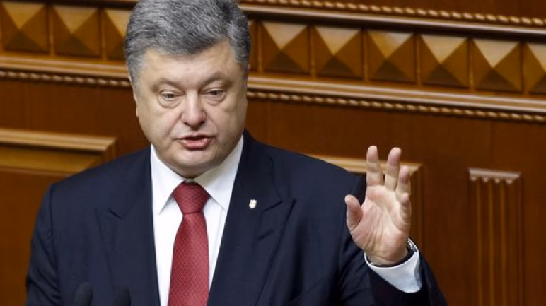 P. Porošenka suskaldė Ukrainą