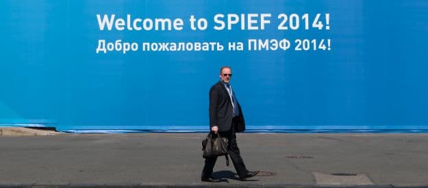 Forumas Sankt Peterburge: „Turkijos srautas“ ir pinigai iš Kinijos