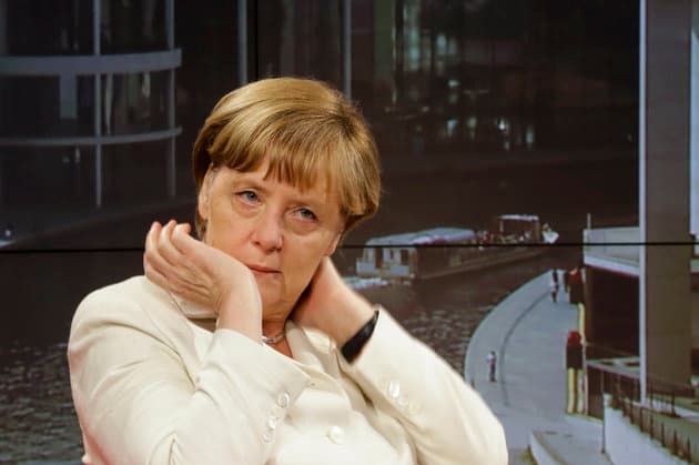 Angela Merkel.