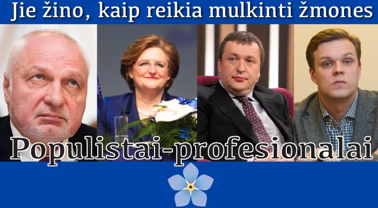 Lietuvos žmonės – jūs turite kam dėkoti už sparčiai tuštinamas jūsų pinigines