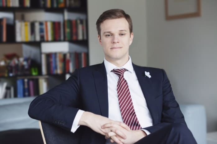 Konservatorių lyderis, VšĮ „Informacinio saugumo ir analizės centras“ steigėjas Gabrielius Landsbergis.