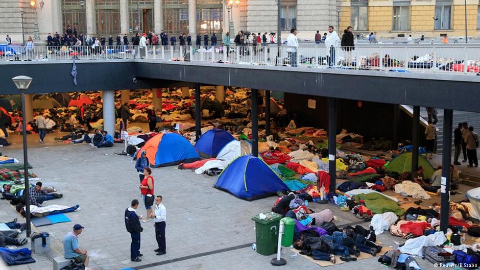V. Orbanas mano, kad migrantai – „Vokietijos problema“