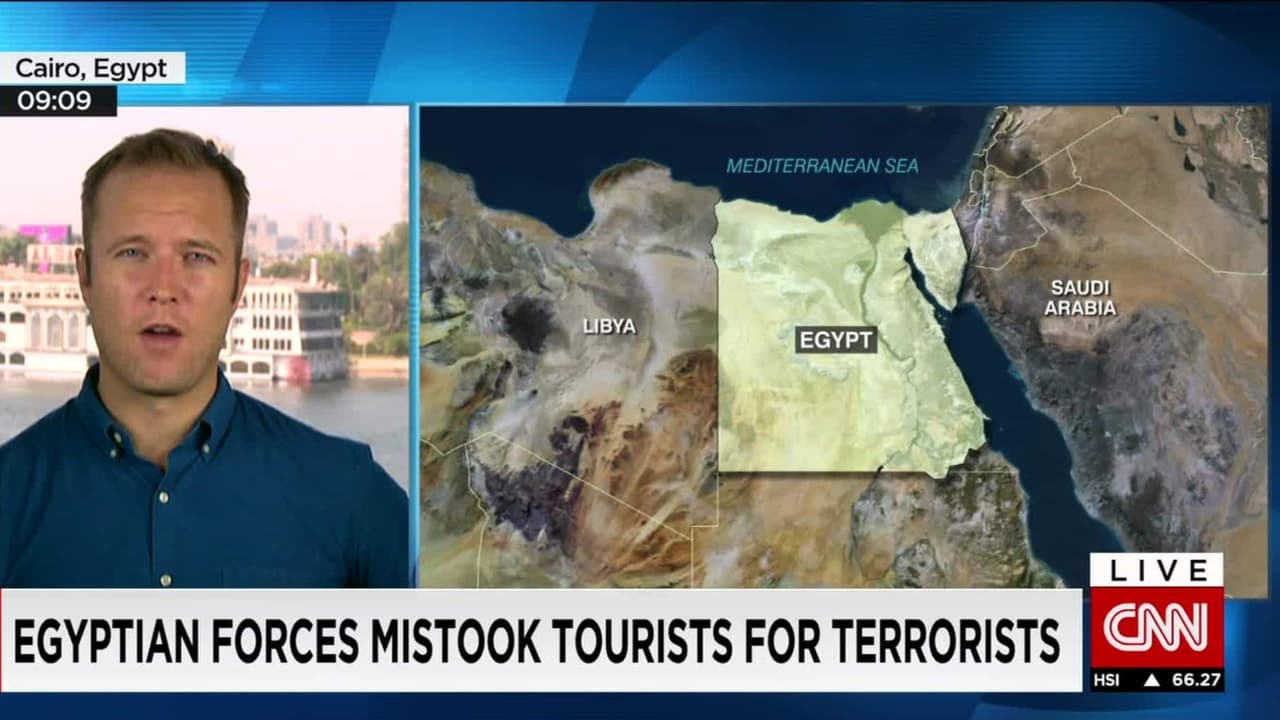 Egipto pareigūnai supainiojo turistus su teroristais ir nužudė 12 šalies svečių