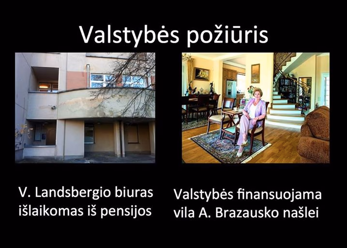 Konservatoriai apie gėdingą valstybės požiūrį: V. Landsbergio biuras išlaikomas iš pensijos