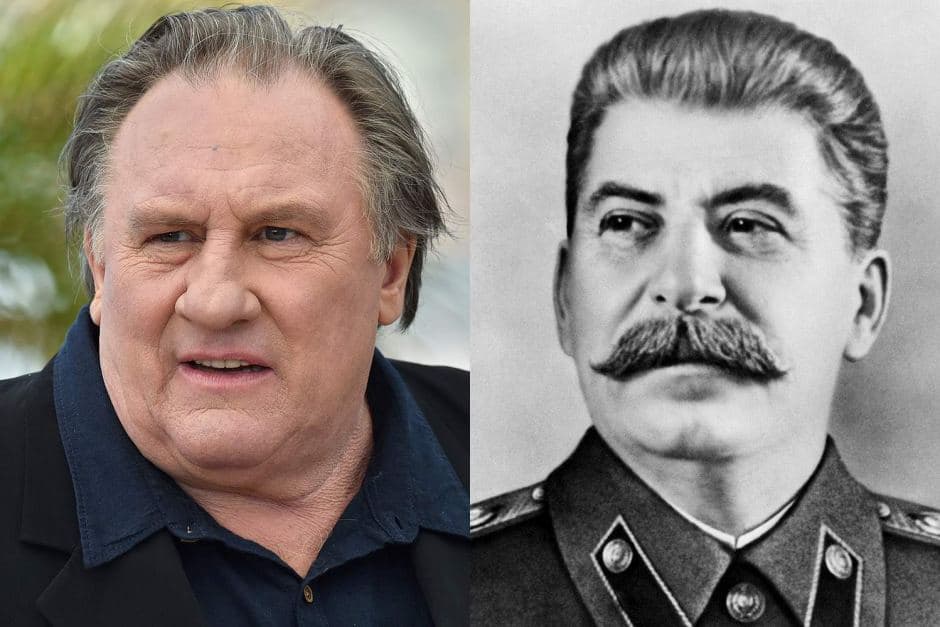 Ž. Depardjė naujame filme vaidins J. Staliną