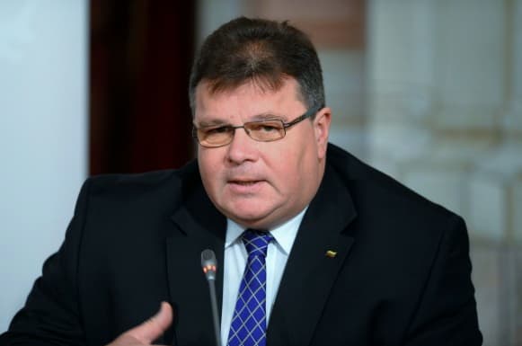 Užsienio reikalų ministras L. Linkevičius. Nuotr. eu2013.lt