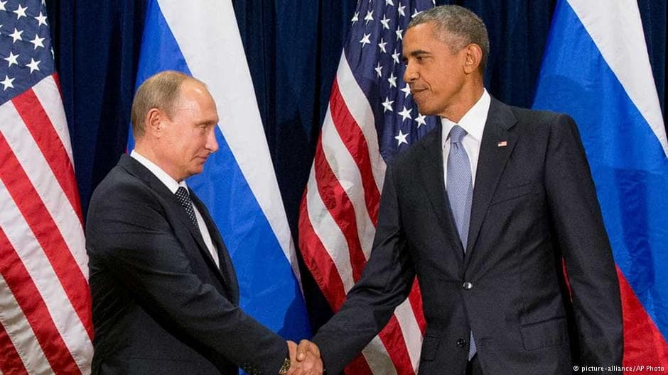 B. Obama ir V. Putinas svarstė situaciją Sirijoje ir Ukrainoje