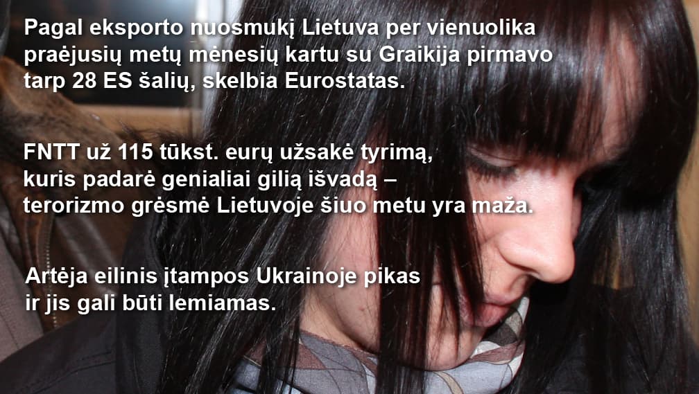Lietuva ir užsienis per savaitę