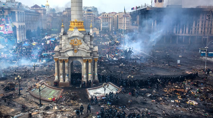 Ukraina uždraudė prancūzų filmą apie Maidaną