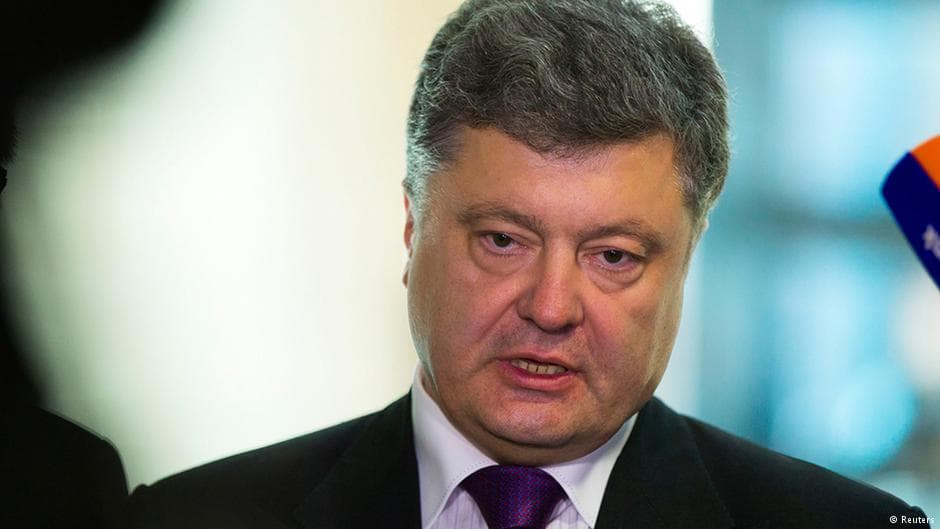 P. Porošenka: V. Putinas pradėjo informacinį karą prieš Vokietiją