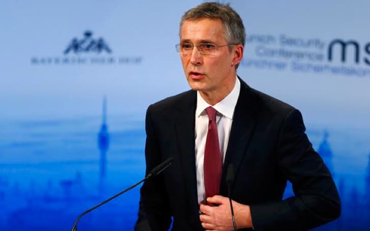 NATO generalinis sekretorius apkaltino Kremlių kaimynų gąsdinimu