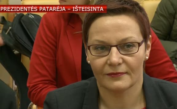 Prezidentės patarėja D. Ulbinaitė išteisinta
