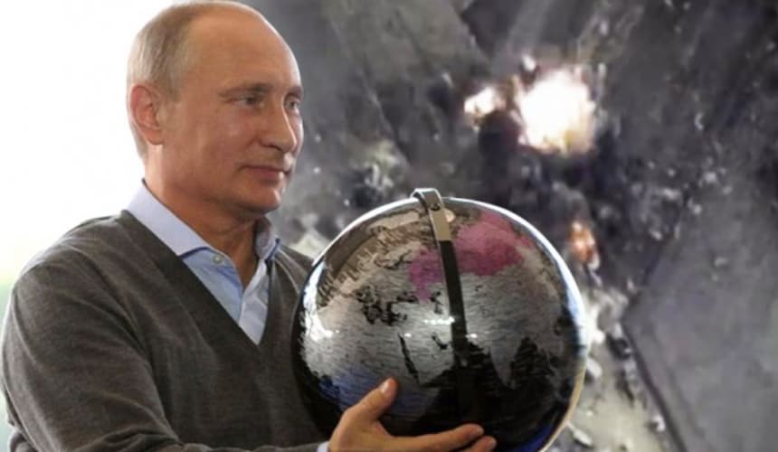 Teroristinės valstybės vadeiva V. Putinas. Nuotr. cdn.tf.rs