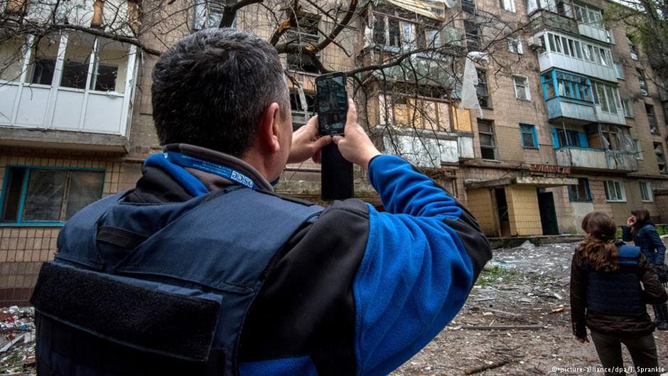 ESBO: Donecko srityje konflikto eskalacijos grėsmė