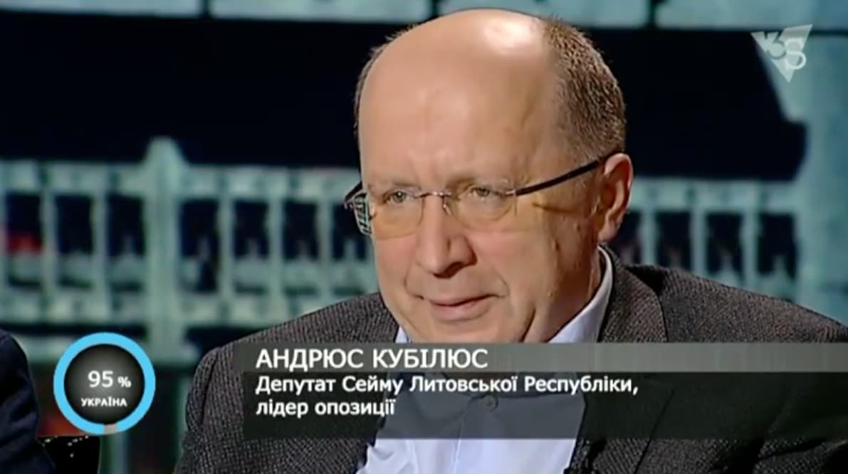 A. Kubilius nuramino ukrainiečius dėl jų prezidento: atrodo nelabai gražiai, bet tai dar nieko nereiškia