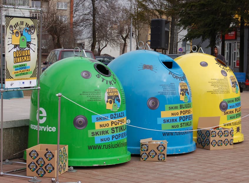 Sostinės gyventojams bus dar labiau gerinama šiukšlių išvežimo kokybė