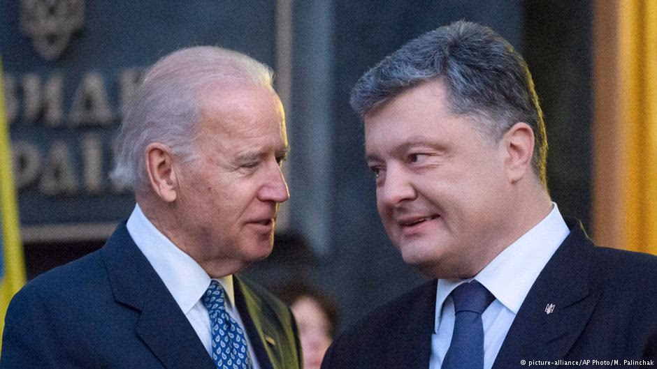 P. Porošenka ir Dž. Baidenas susitarė dėl 1 mlrd. dolerių paskolos garantijos
