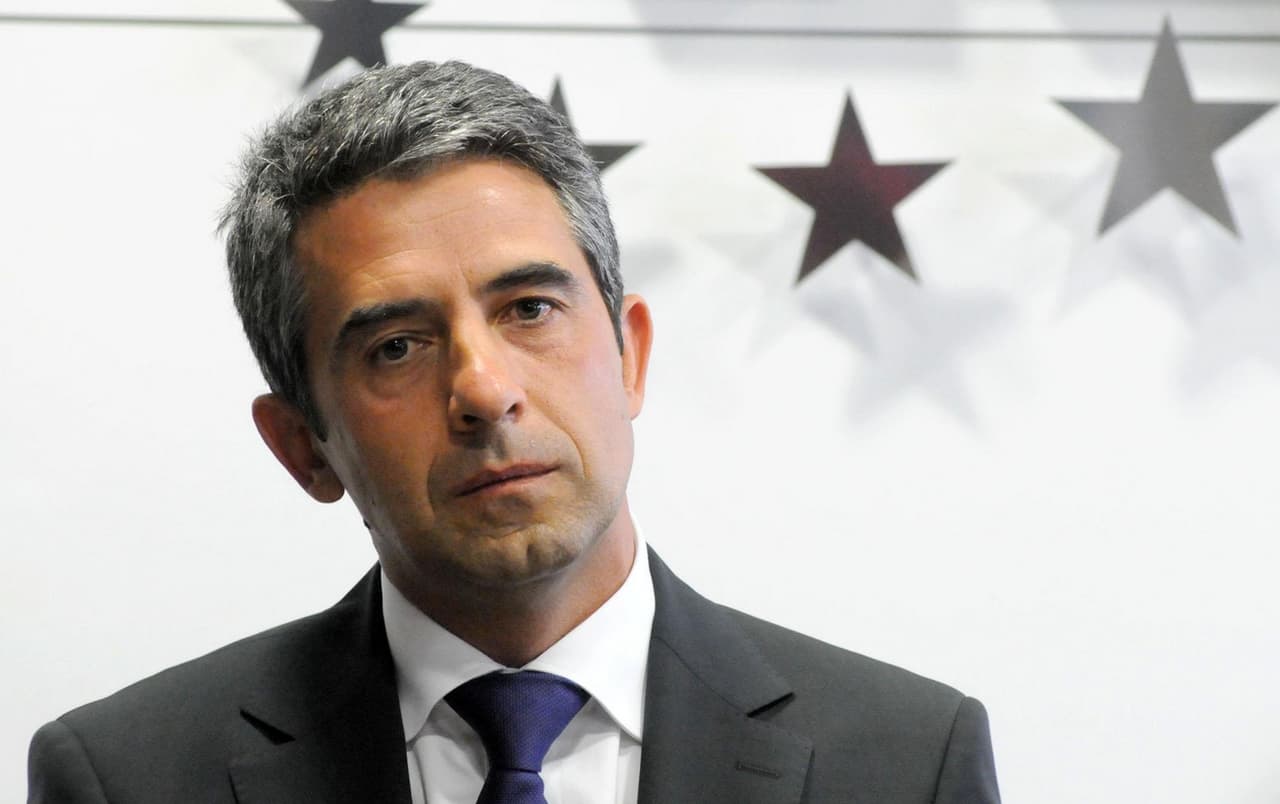 Bulgarijos prezidentas Rosenas Plevnelijevas. Nuotr. afera.bg