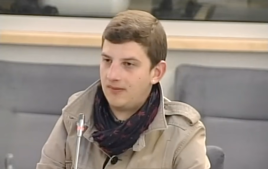 LNK laidos „Kakadu“ žurralistas Domininkas Ramonas.