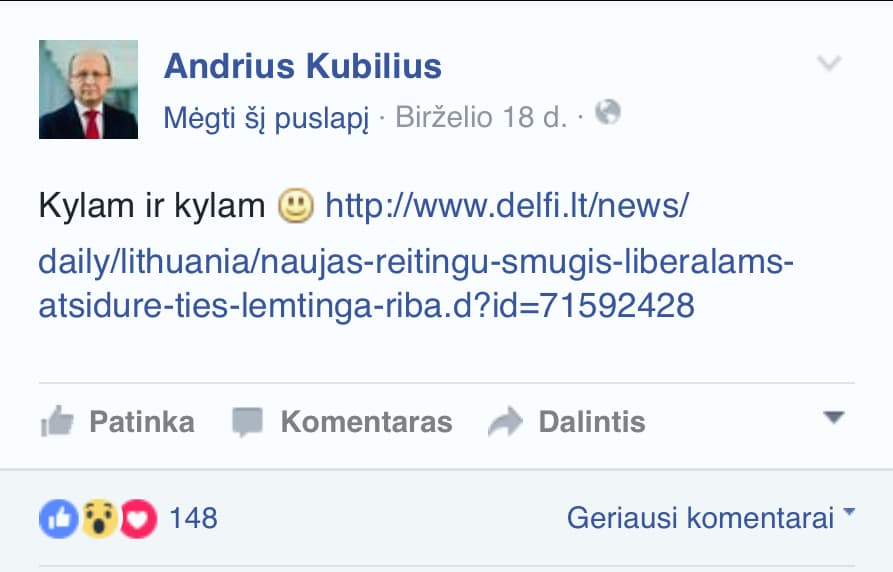 Iš tikrųjų tai geras, emocinis, stiprus smūgis, sukrėtimas
