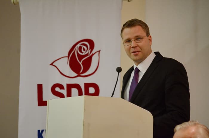 Vidaus reikalų viceministras Justas Pankauskas. Nuotr. http://lsdpvilnius.lt