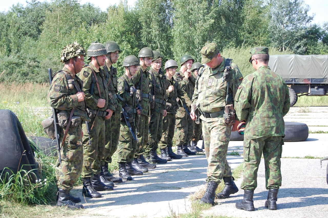 Kariai Pabradės poligone. kam.lt nuotr.