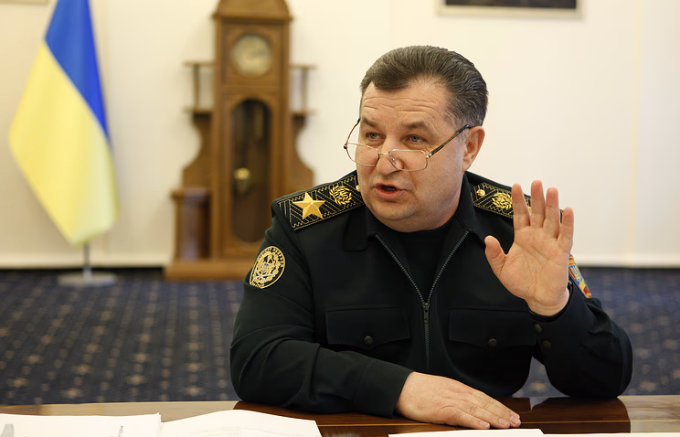Ukrainos gynybos ministras Stepanas Poltorakas.