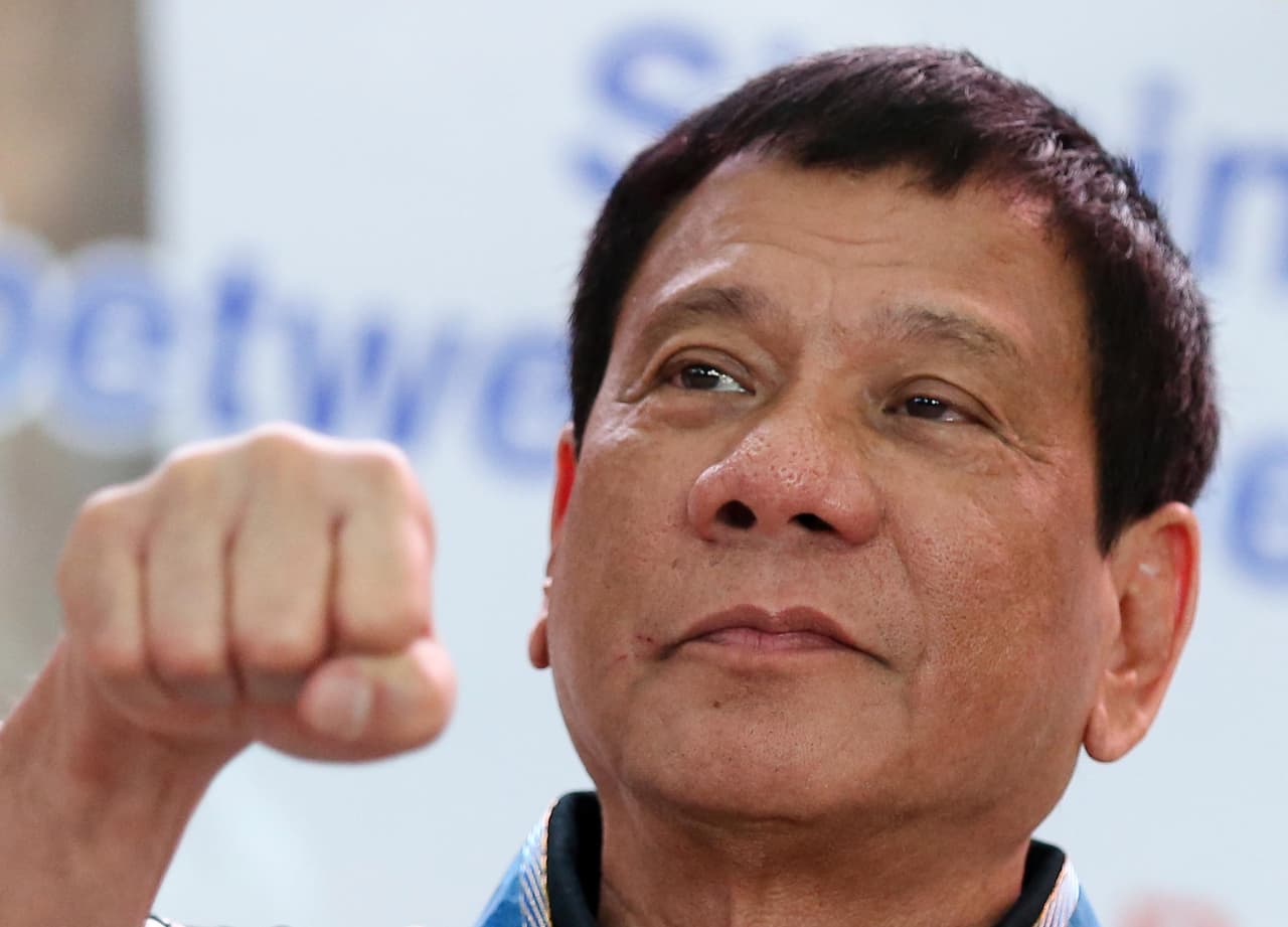 Filipinų prezidentas paprašė amerikiečių karių palikti šalį, kad joje gyventi būtų saugiau