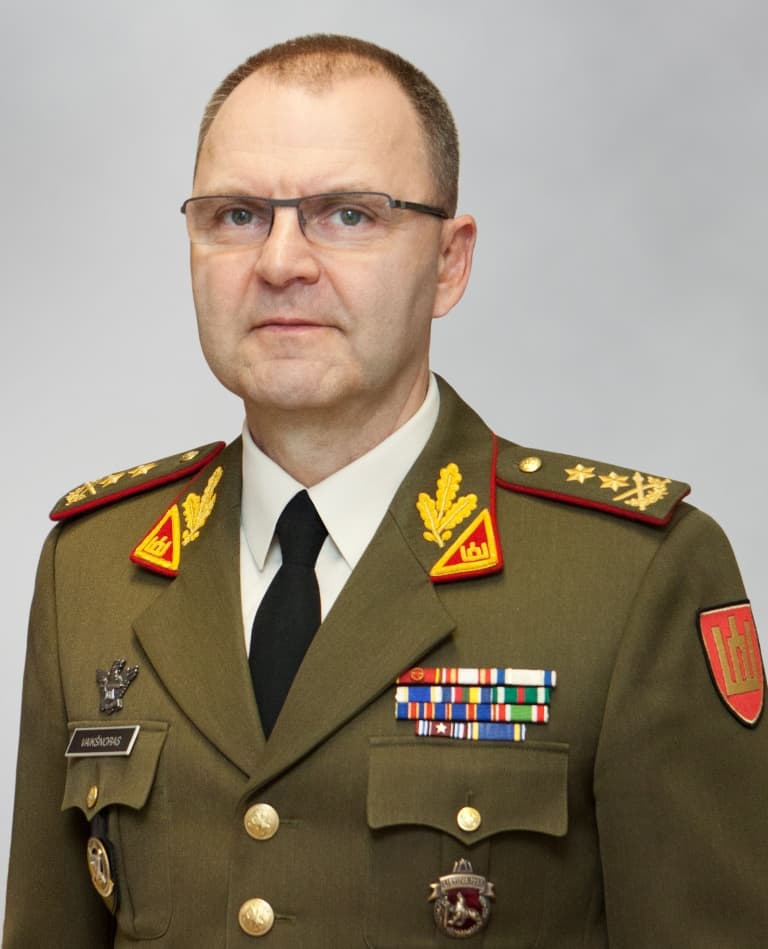 Jungtinio štabo viršininkas brg. gen. V. Vaikšnoras dalyvaus Baltijos šalių gynybos konferencijoje