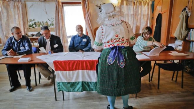 98,3 proc. dalyvavusių referendume gyventojų pasisakė prieš ES pabėgėlių kvotų planą, bet referendumas neįvyko