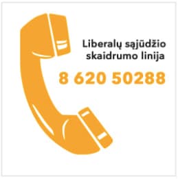 Liberalų „Skaidrumo linija“ pelnė žmonių pagarbą