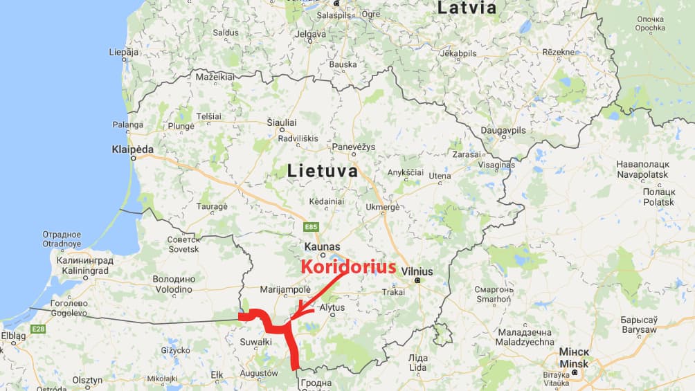 JAV pasiryžo: nuo rusų saugos koridorių tarp Lenkijos ir Lietuvos