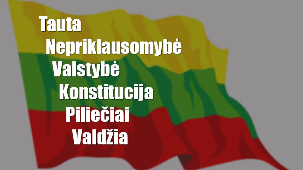 Valdžios vertybių degradacija