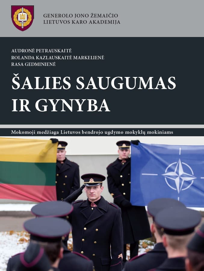 Bus pristatomas moksleiviams skirtas vadovėlis „Šalies saugumas ir gynyba“