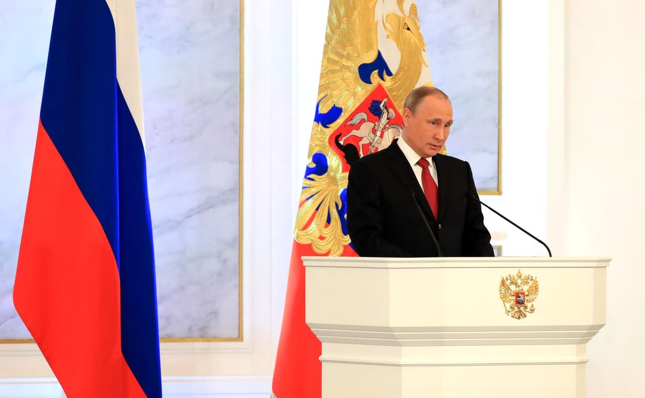 V. Putinas kreipėsi į šalį ir pasaulį