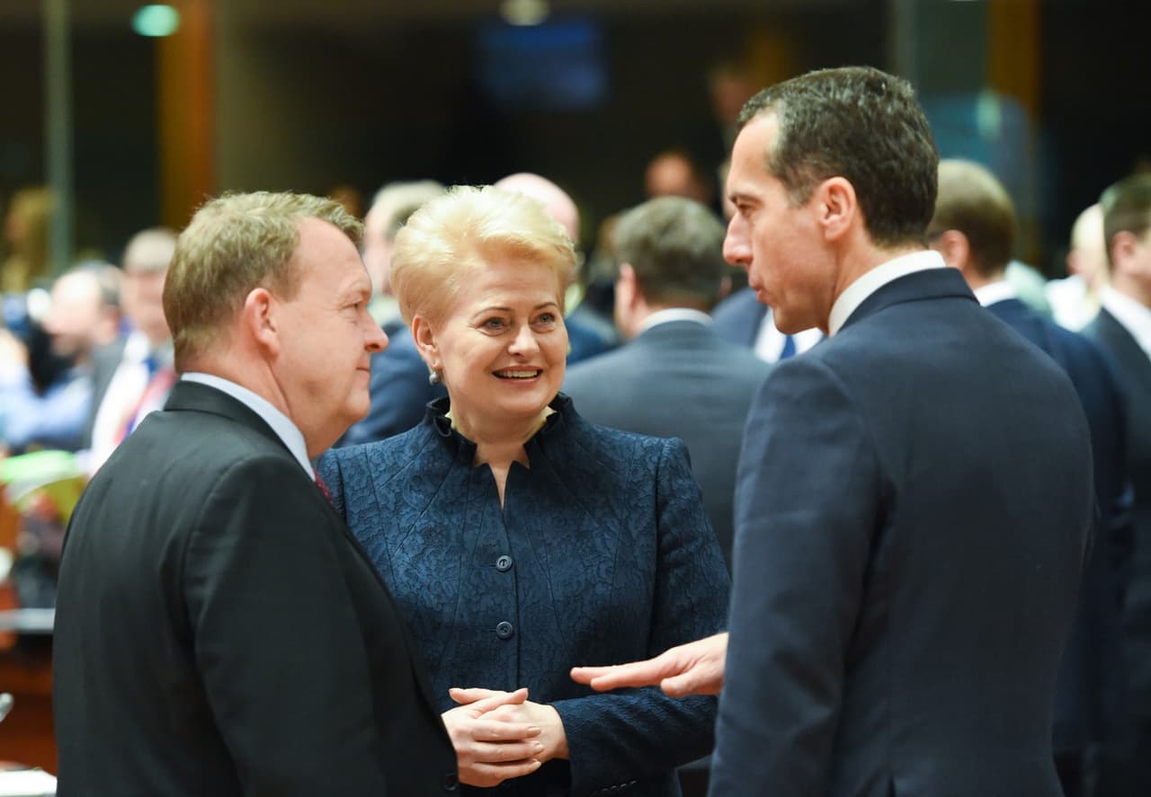 Dauguma Europos lyderių nepraleido progos pasitarti su prezidente D. Grybauskaite. Nuotr. prezidentas.lt